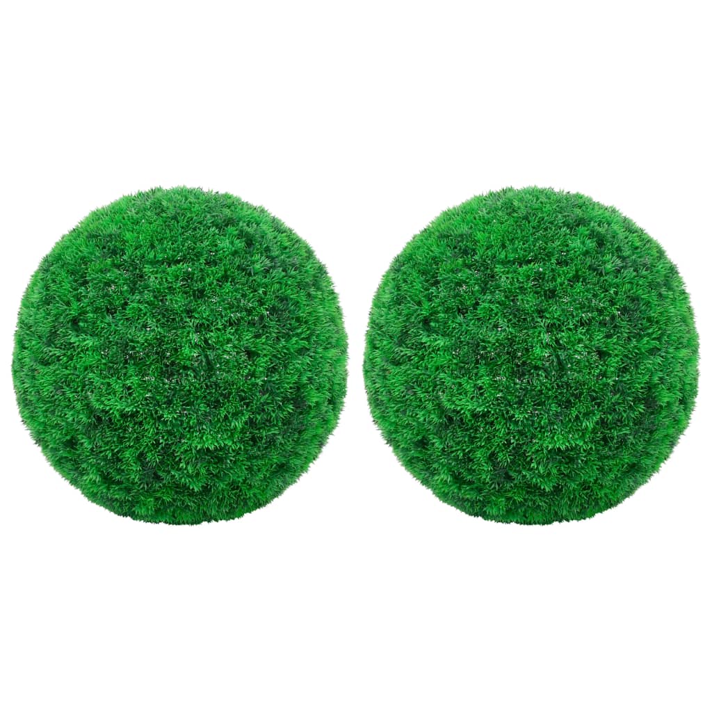Kunstige buksbomballer 2 stk 52 cm