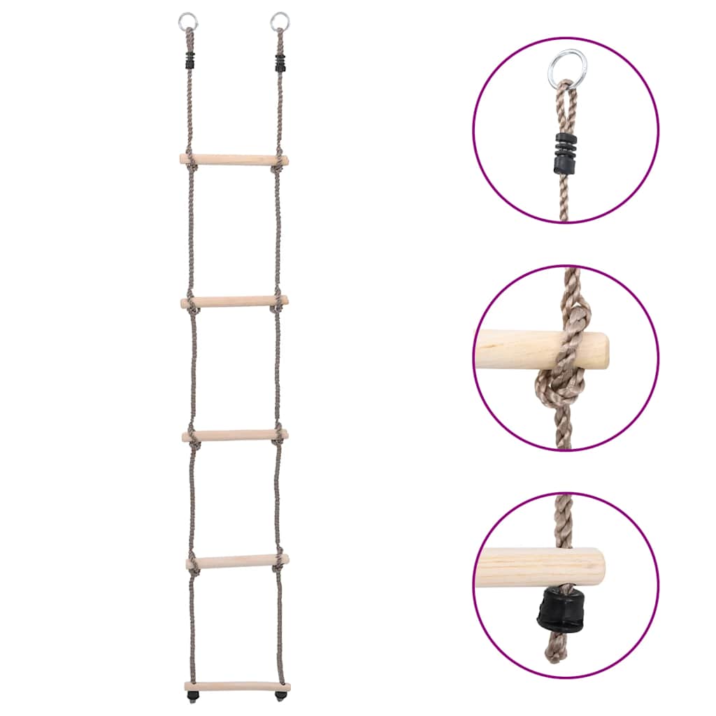 Stige 5 trinn 210 cm heltre furu