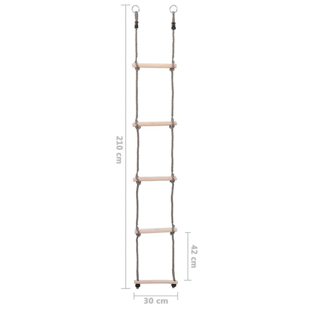 Stige 5 trinn 210 cm heltre furu