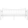 Ramme til sovesofa hvit metall 90x200 cm