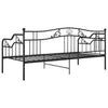 Ramme til sovesofa svart metall 90x200 cm
