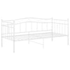 Ramme til sovesofa hvit metall 90x200 cm