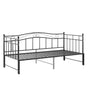 Uttrekkbar ramme til sovesofa svart metall 90x200 cm