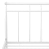 Sengeramme hvit metall 90x200 cm