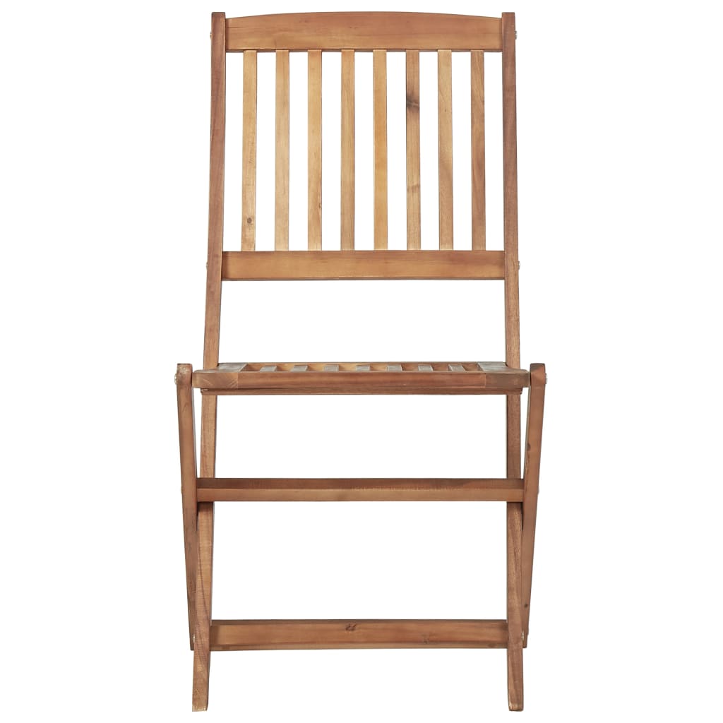 Klappstoler 4 stk heltre akasie vidaXL