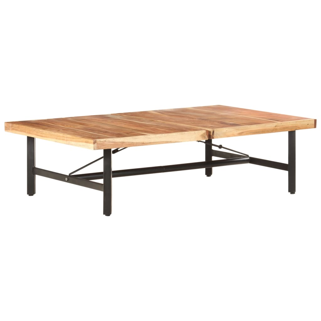 Salongbord 142x90x42 cm heltre akasie
