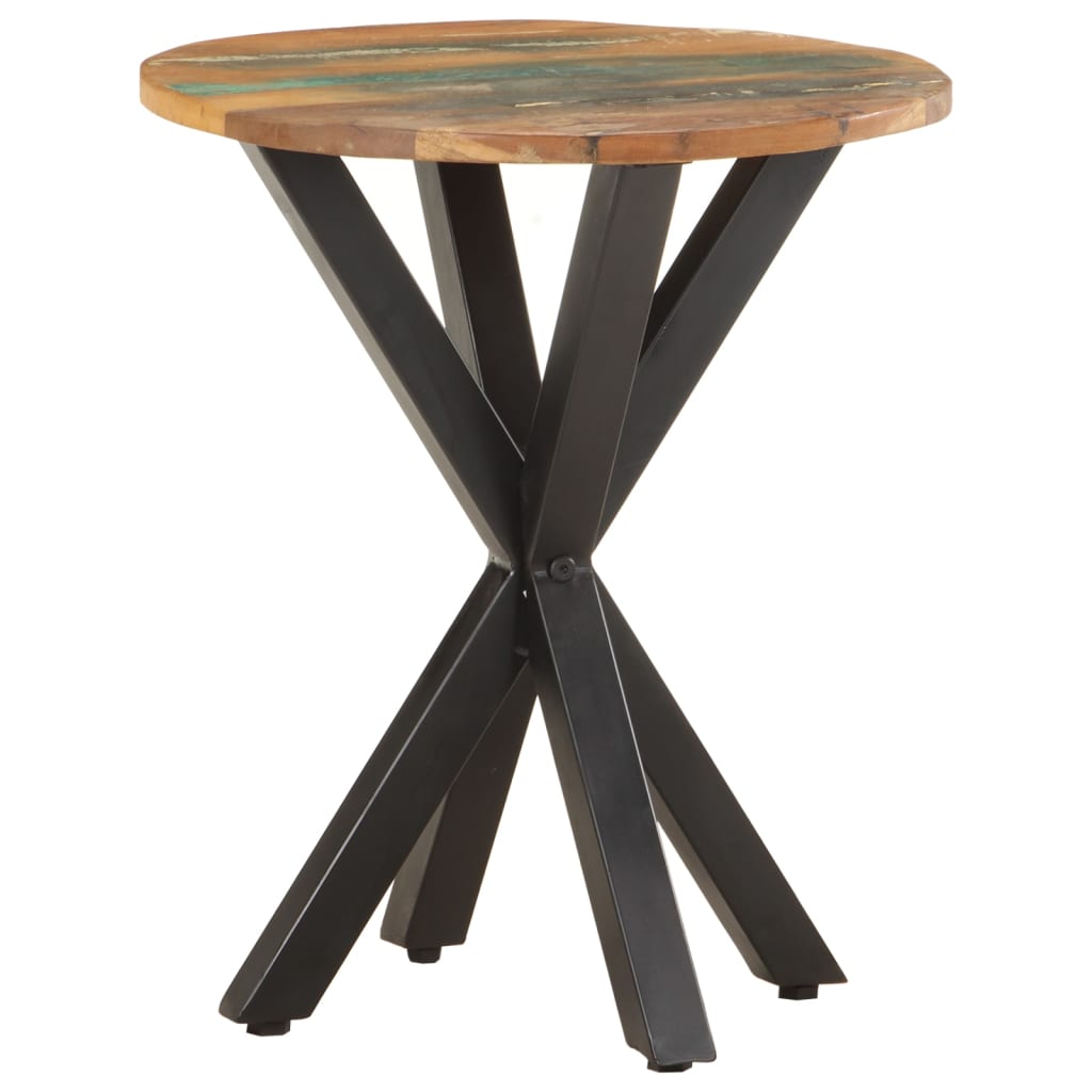 Sidebord 48x48x56 cm gjenvunnet heltre