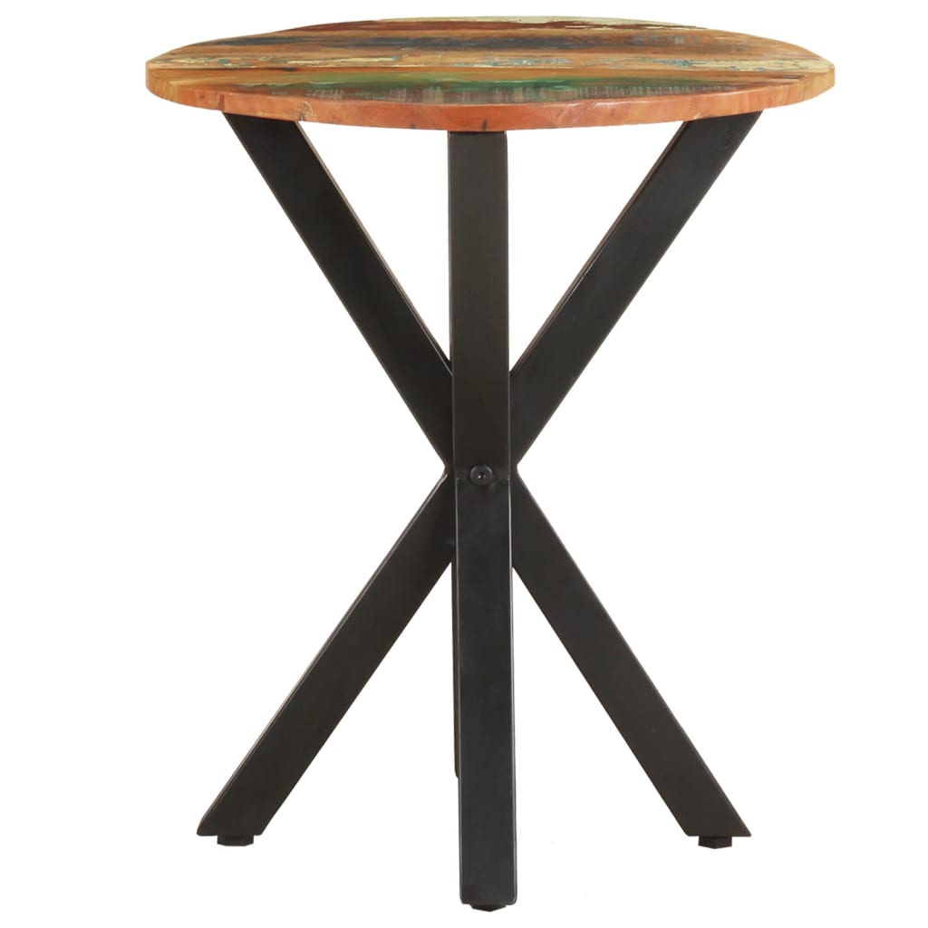 Sidebord 48x48x56 cm gjenvunnet heltre