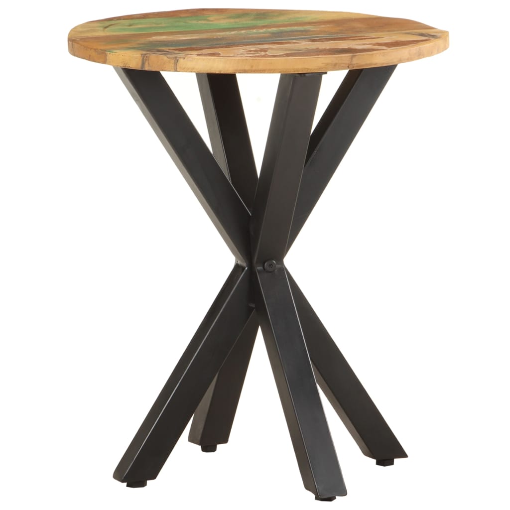 Sidebord 48x48x56 cm gjenvunnet heltre