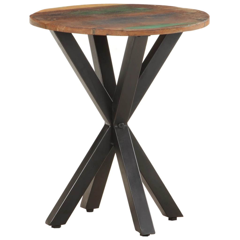 Sidebord 48x48x56 cm gjenvunnet heltre