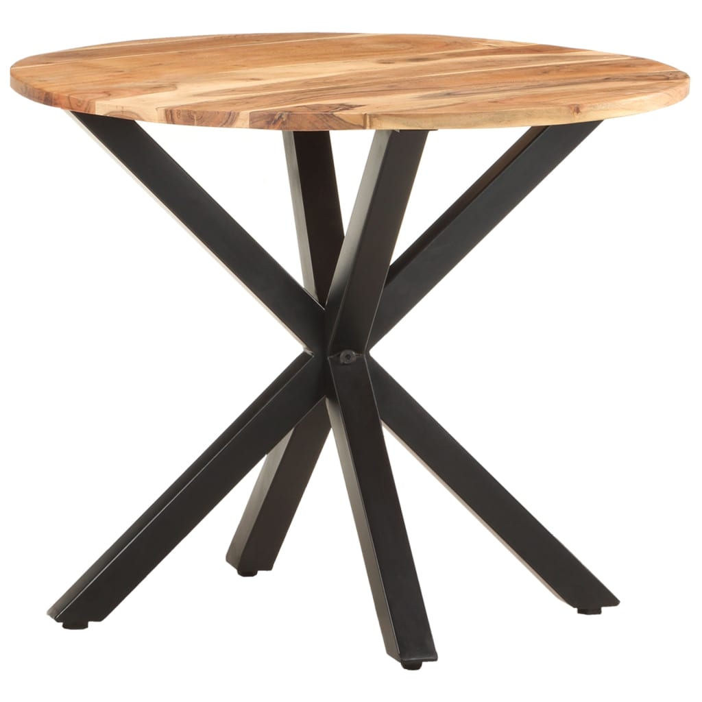 Sidebord 68x68x56 cm heltre akasie vidaXL