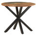 Sidebord 68x68x56 cm gjenvunnet heltre