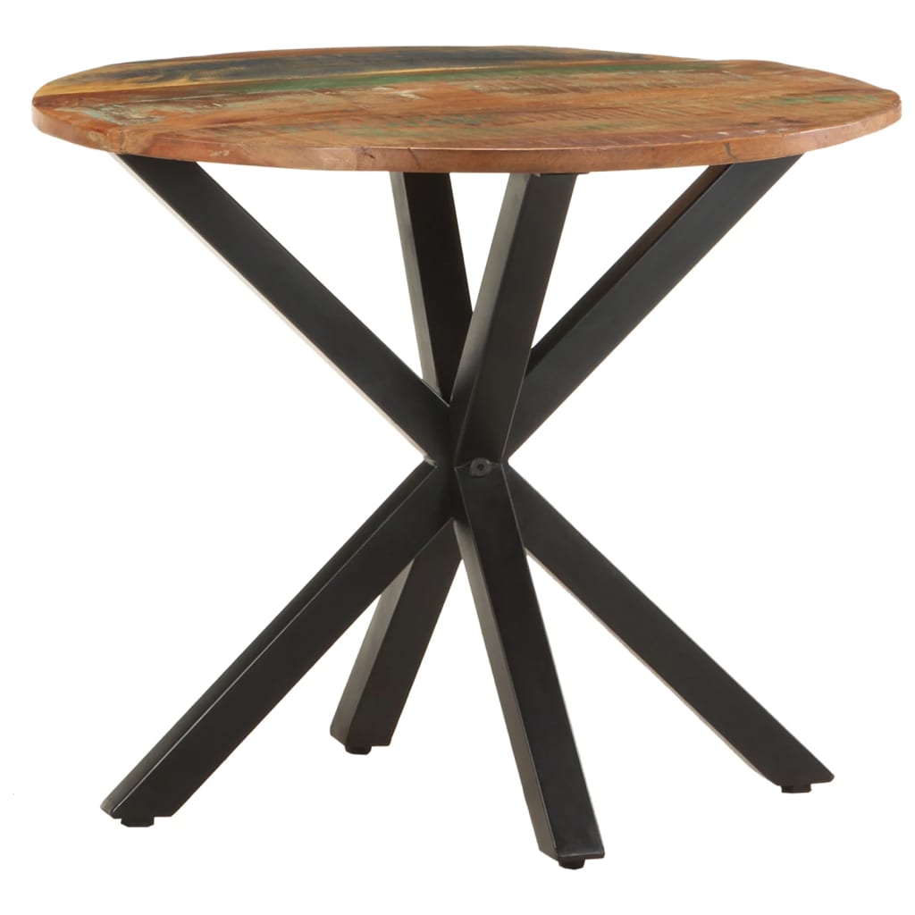 Sidebord 68x68x56 cm gjenvunnet heltre