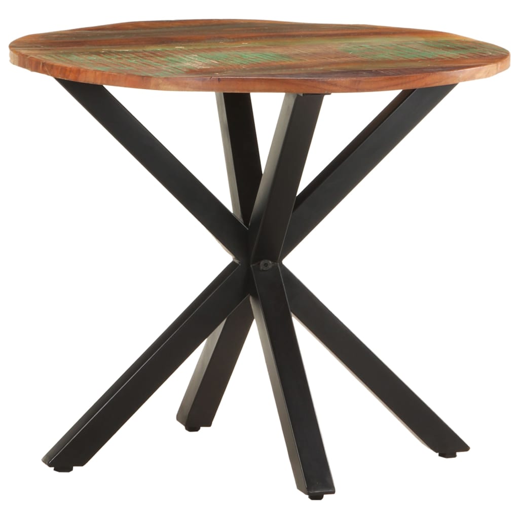 Sidebord 68x68x56 cm gjenvunnet heltre