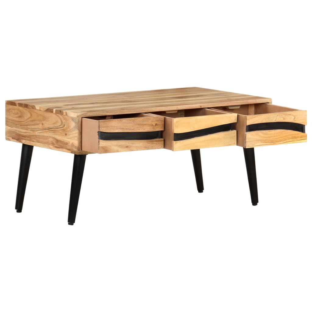 Salongbord 88x50x42 cm heltre akasie
