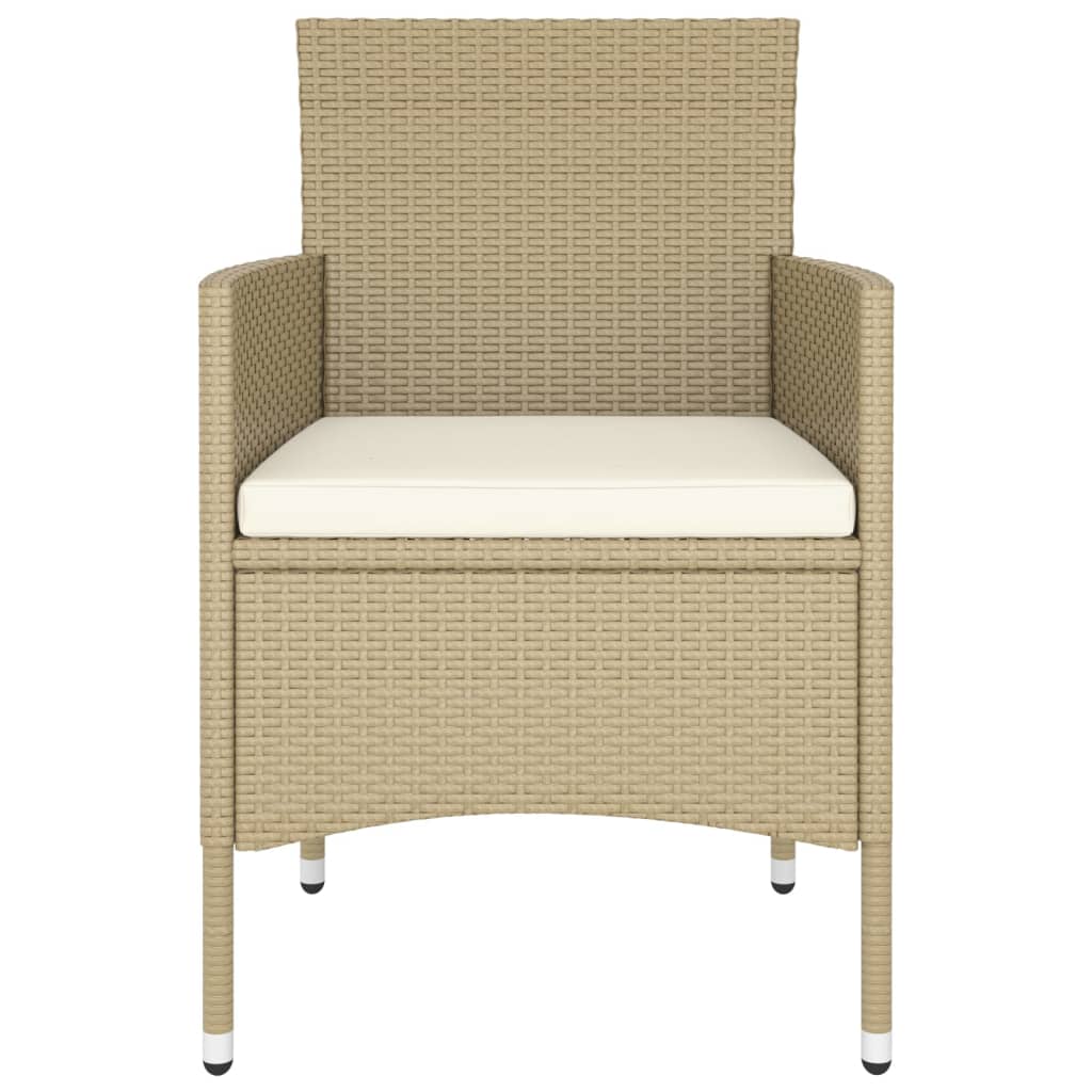 Hagespisegruppe 5 deler polyrotting beige
