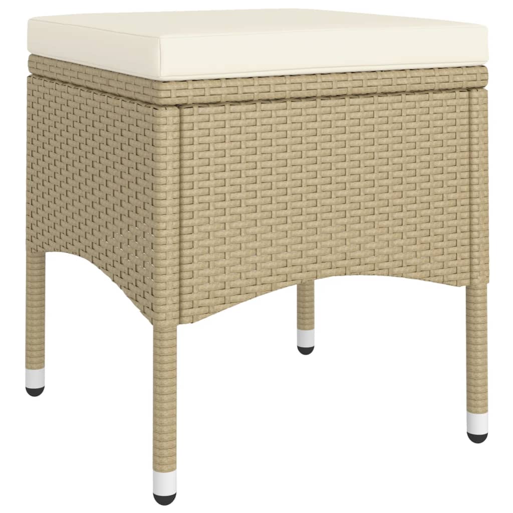 Hagespisegruppe 5 deler polyrotting beige