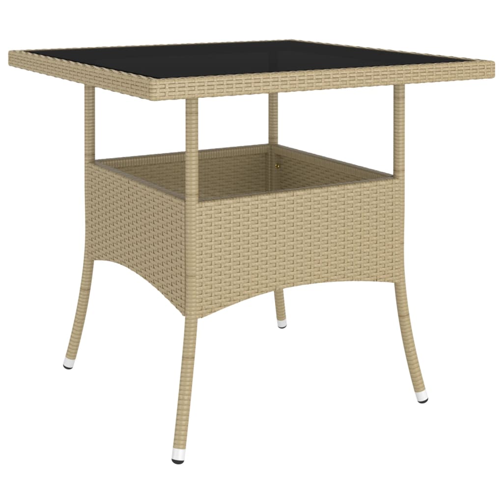 Hagespisegruppe 5 deler polyrotting beige