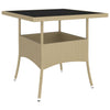 Hagespisegruppe 5 deler polyrotting beige