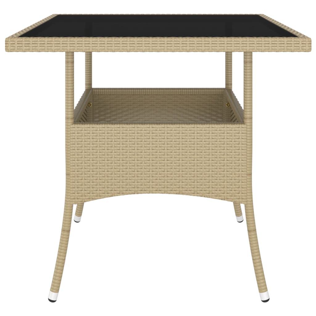 Hagespisegruppe 5 deler polyrotting beige