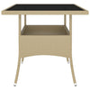 Hagespisegruppe 5 deler polyrotting beige