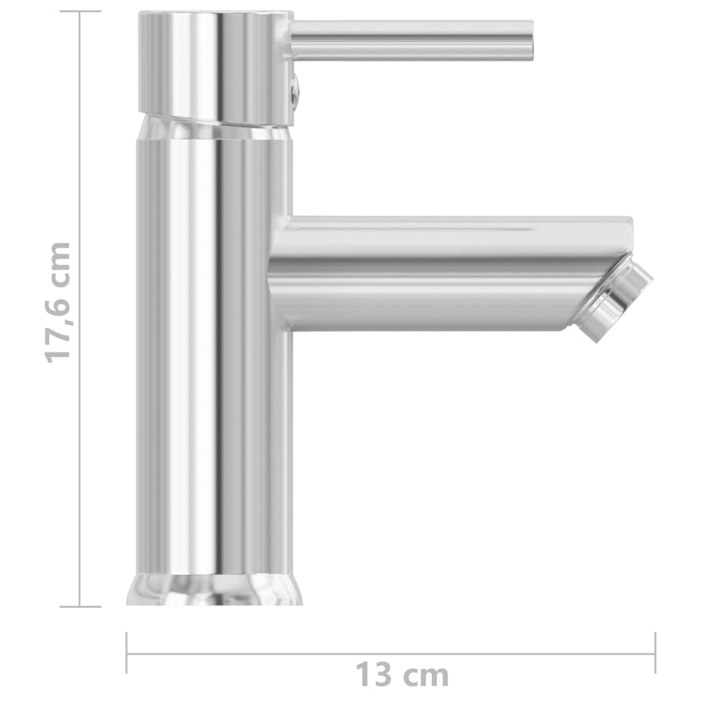 Badekran med krom etterbehandling 130x176 mm