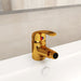 Blandebatteri for bidet gull 13x12 cm