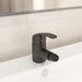 Blandebatteri for bidet grå 13x12 cm