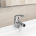 Blandebatteri for bidet sølv 13x12 cm vidaXL