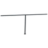 Markisestolpesett antrasitt 600x245 cm jern