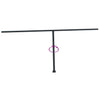 Markisestolpesett antrasitt 600x245 cm jern