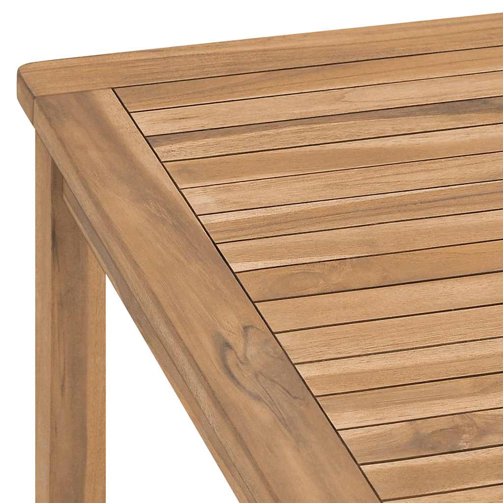 Utendørs spisebord 180x90x77 cm heltre teak vidaXL