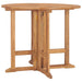 Sammenleggbart hagebord Ø90x75 cm heltre teak