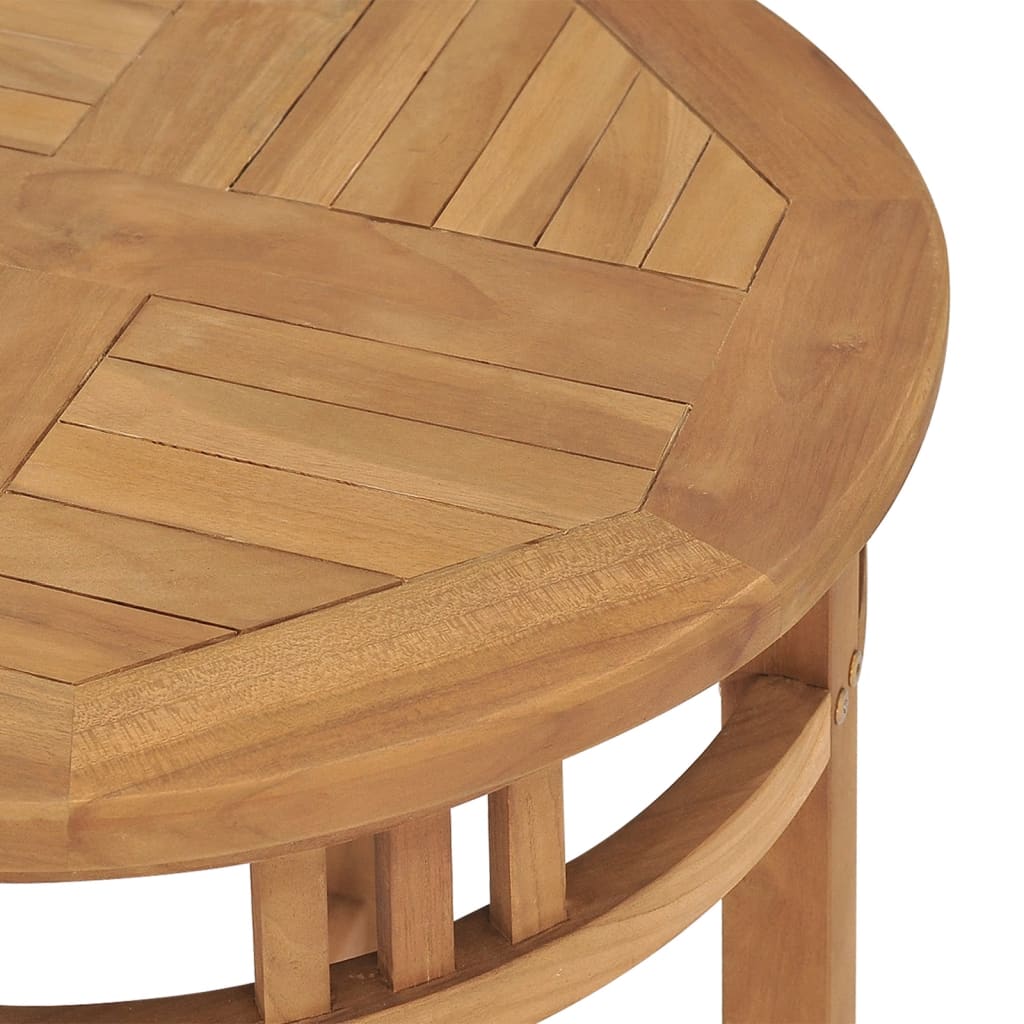 Bistrobord Ø60x75,5 cm heltre teak