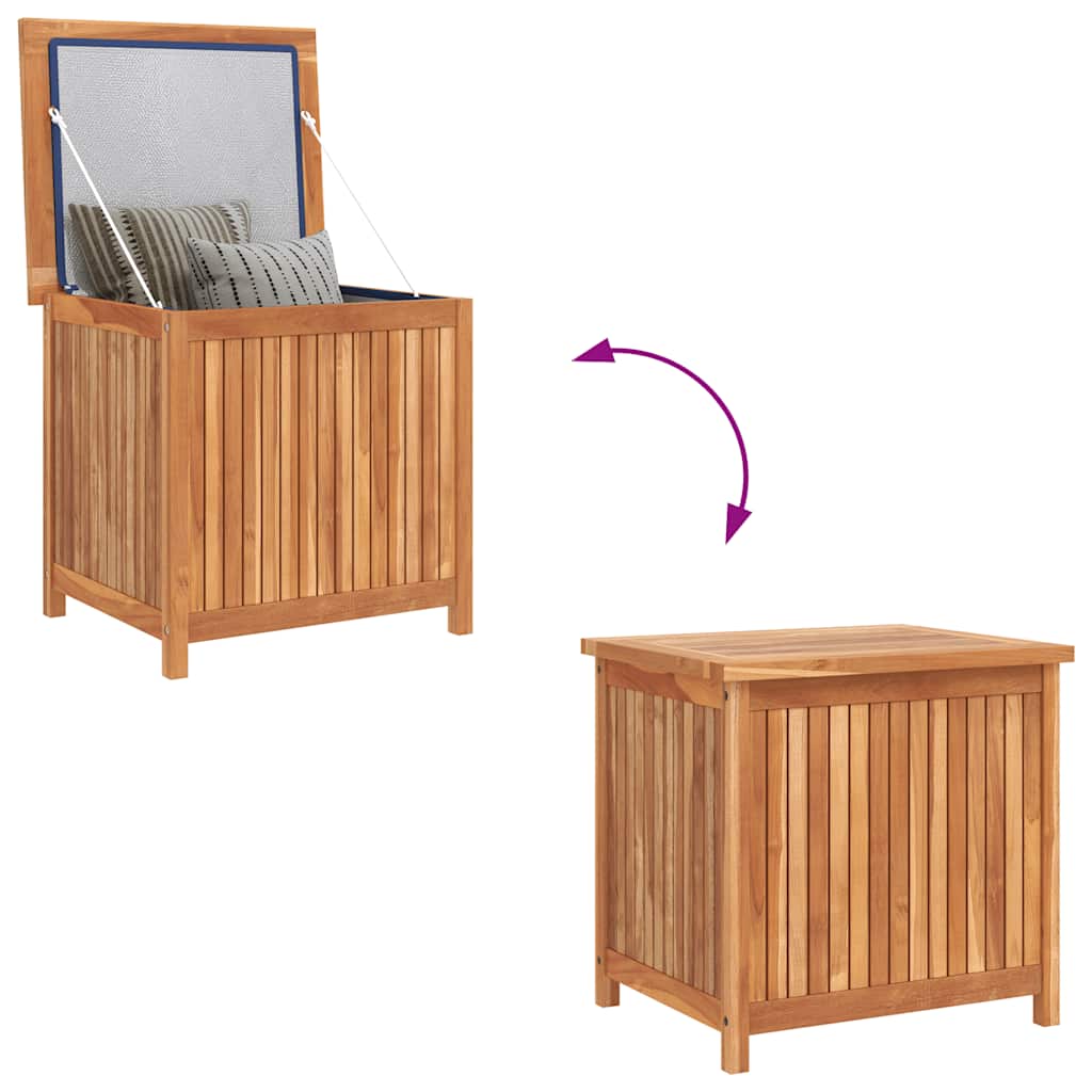 Putekasse 60x50x58 cm heltre teak vidaXL