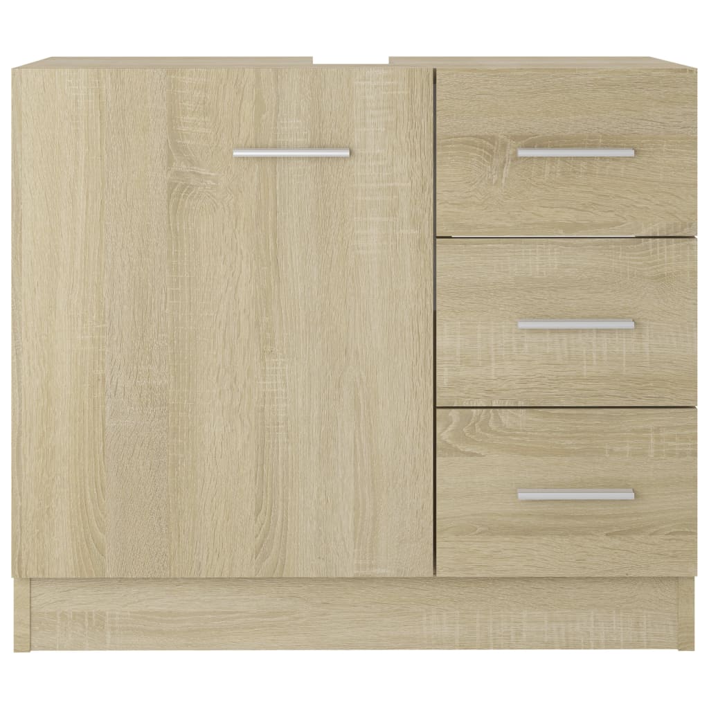 Servantskap sonoma eik 63x30x54 cm konstruert tre