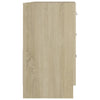 Servantskap sonoma eik 63x30x54 cm konstruert tre