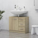 Servantskap sonoma eik 63x30x54 cm konstruert tre