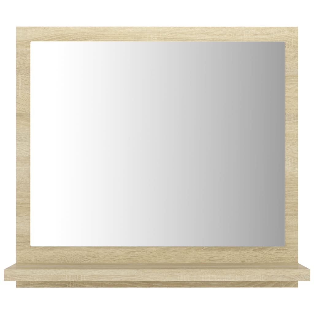 Baderomsspeil sonoma eik 40x10,5x37 cm konstruert tre