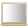 Baderomsspeil sonoma eik 40x10,5x37 cm konstruert tre