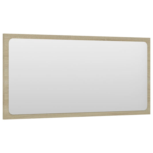 Baderomsspeil sonoma eik 80x1,5x37 cm sponplate