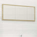 Baderomsspeil sonoma eik 80x1,5x37 cm sponplate