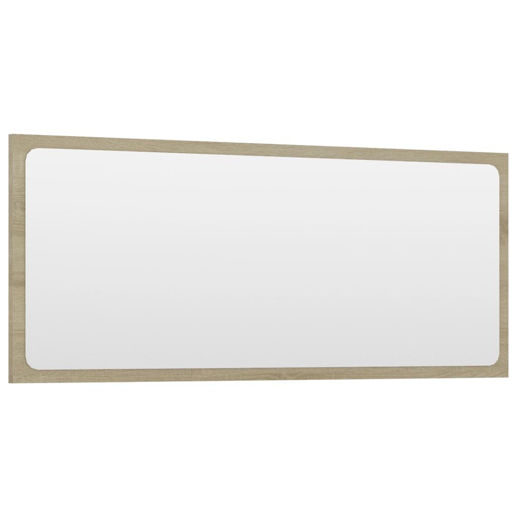 Baderomsspeil sonoma eik 90x1,5x37 cm sponplate