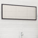 Baderomsspeil grå 100x1,5x37 cm sponplate