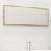 Baderomsspeil sonoma eik 100x1,5x37 cm sponplate
