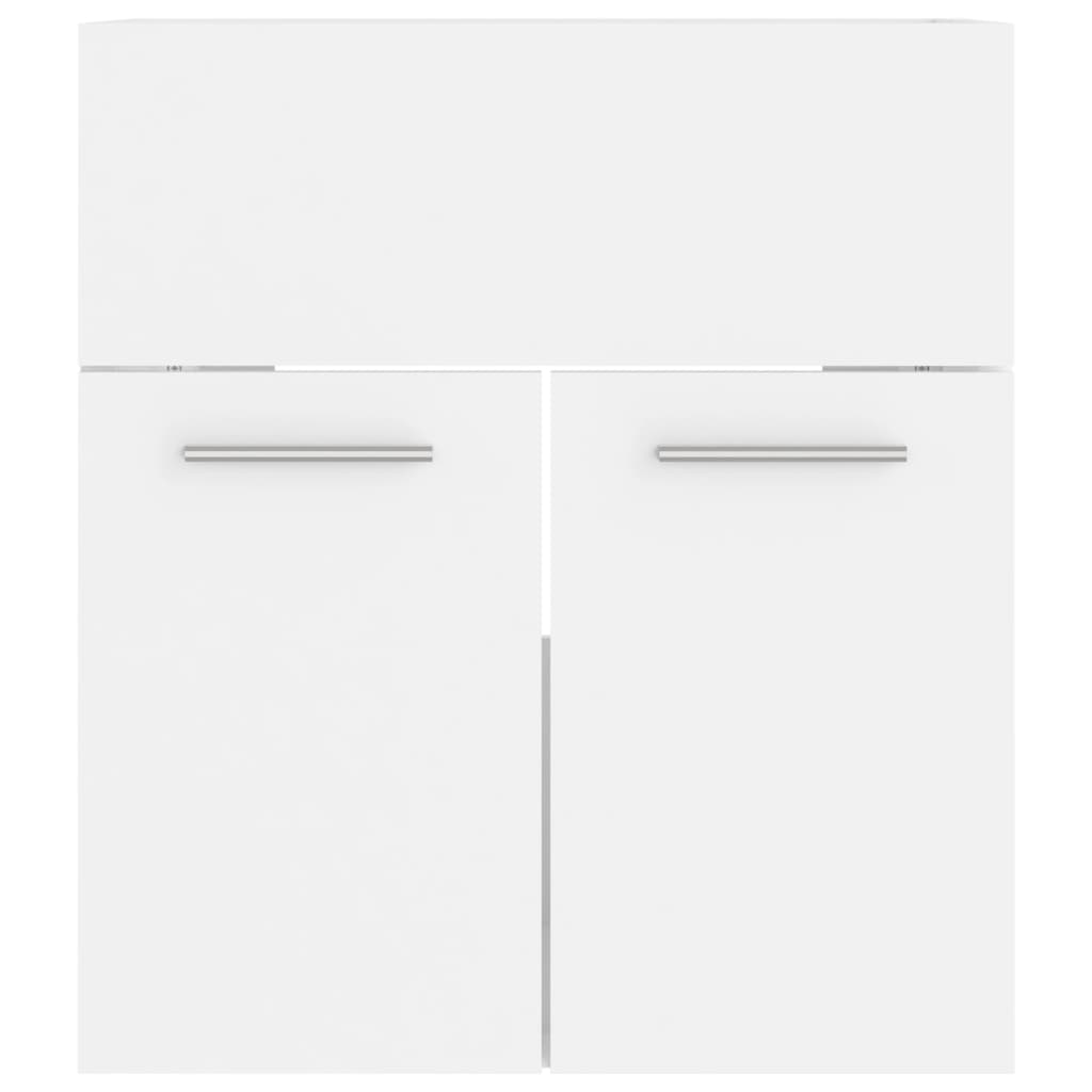 Servantskap hvit 41x38,5x46 cm konstruert tre
