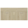 Servantskap sonoma eik 100x38,5x46 cm konstruert tre