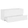 Servantskap hvit 100x38,5x45 cm konstruert tre