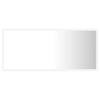 Baderomsspeil LED hvit 90x8,5x37 cm akryl