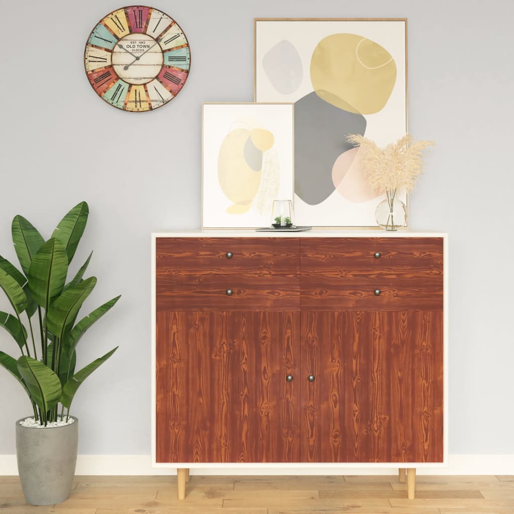 Selvklebende folie til møbler akasietre 500x90 cm PVC